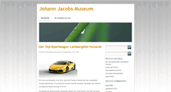 Desktop Screenshot of johann-jacobs-museum.ch